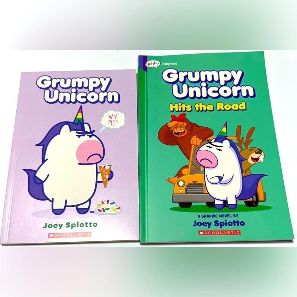 Grumpy Unicorn 2 Book Bundle by Joe Splotto.